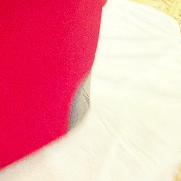 Joy Mangano unique Red and Black tote bag like new condition - Picture 7 of 10